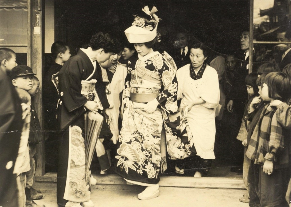 「昭和の結婚式」を再現!