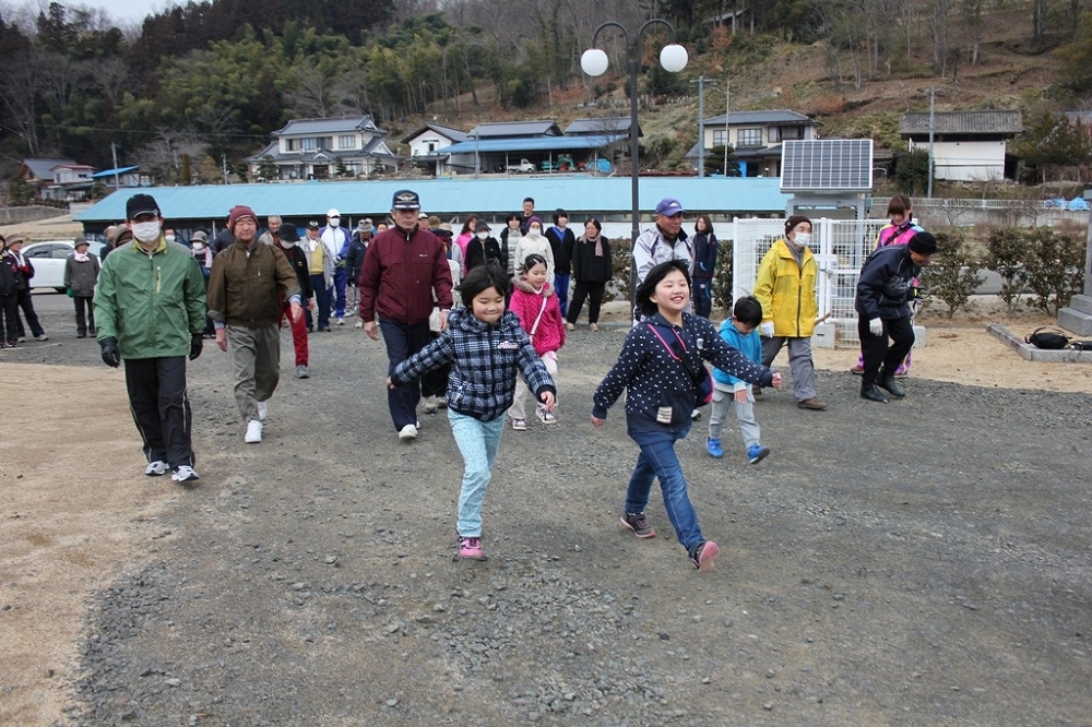 ３月２３日（日）　ウォーキング教室開催   （健幸福祉委員会主催 ）